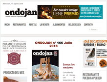 Tablet Screenshot of ondojan.com
